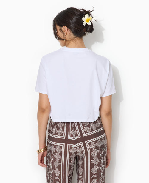 T-shirt court avec détail élastique - PIMKIE - 6