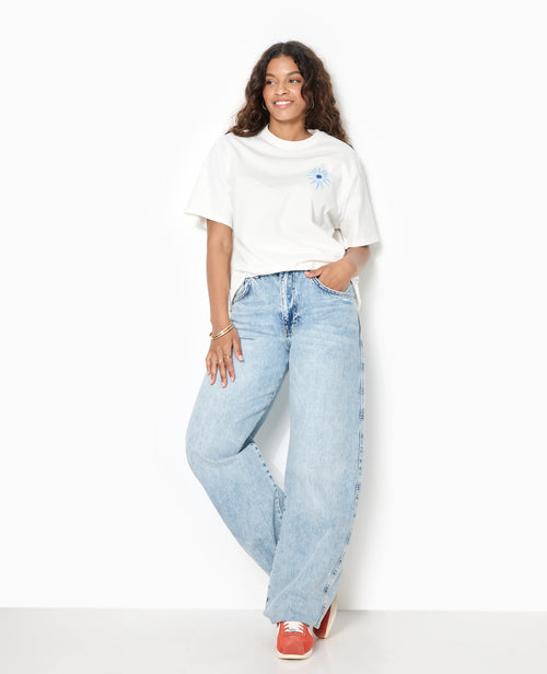 T-shirt oversize avec print poitrine et dos - PIMKIE - 2