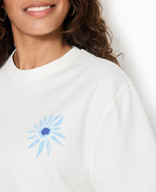 T-shirt oversize avec print poitrine et dos - PIMKIE - 3