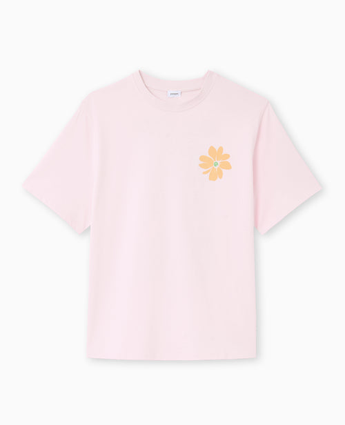 T-shirt oversize avec print poitrine et dos - PIMKIE - 4