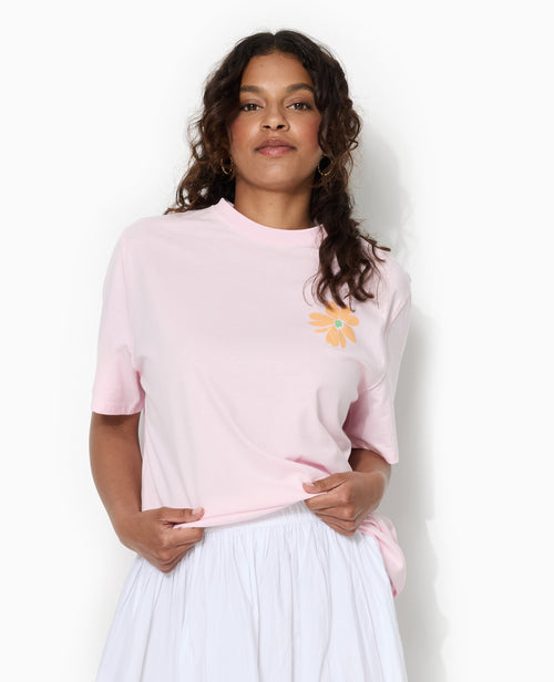 T-shirt oversize avec print poitrine et dos - PIMKIE - 7
