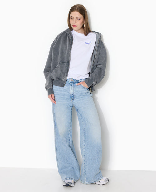 T-shirt oversize avec print poitrine et dos - PIMKIE - 3