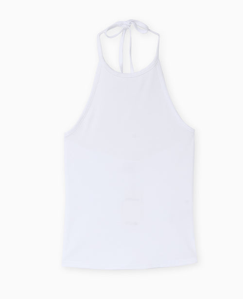 Top dos-nu en maille côtelée - PIMKIE - 4