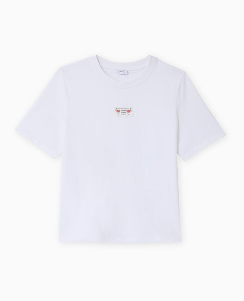 T-shirt avec étiquette cousue devant - PIMKIE - 4