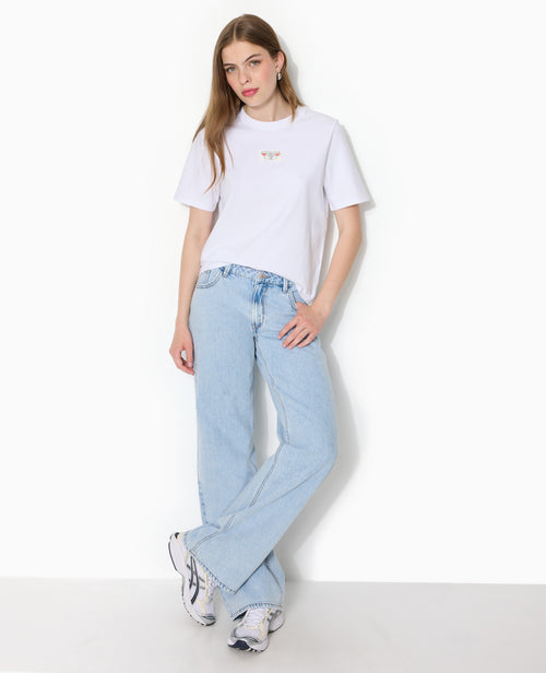 T-shirt avec étiquette cousue devant - PIMKIE - 5
