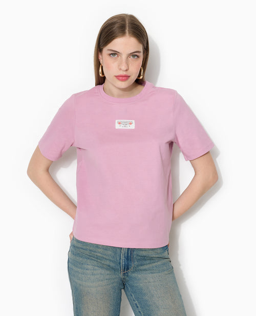 T-shirt avec étiquette cousue devant - PIMKIE - 1