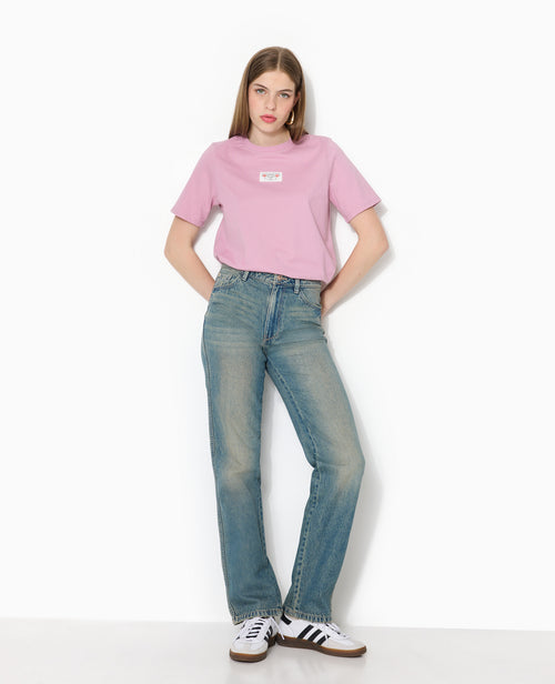 T-shirt avec étiquette cousue devant - PIMKIE - 3