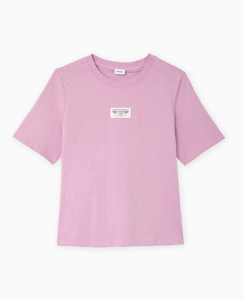 T-shirt avec étiquette cousue devant - PIMKIE - 4