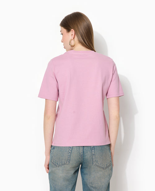 T-shirt avec étiquette cousue devant - PIMKIE - 6