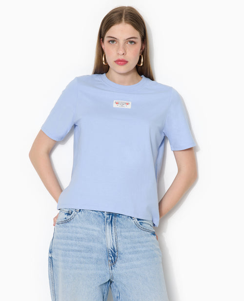 T-shirt avec étiquette cousue devant - PIMKIE - 5