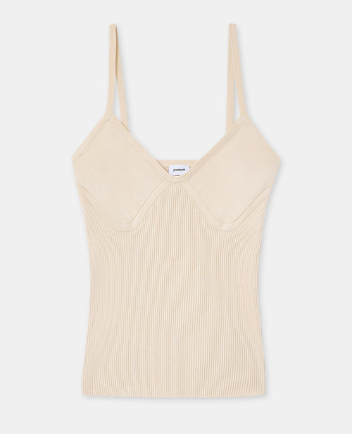 Top à bretelles avec jeu de mailles - PIMKIE - 4