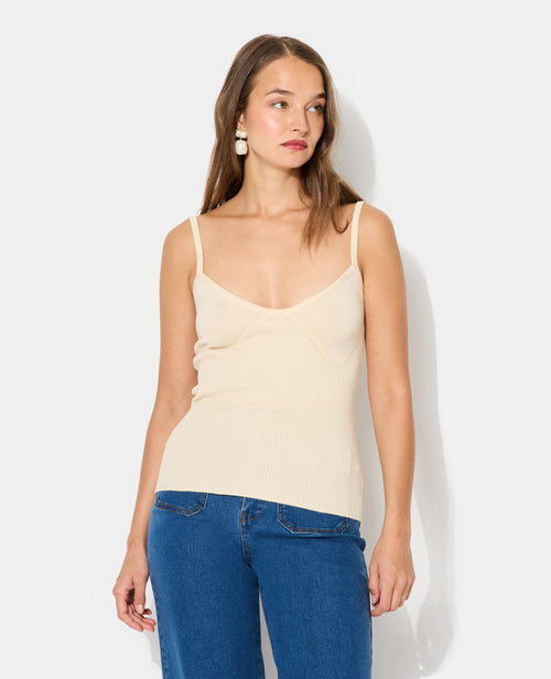 Top à bretelles avec jeu de mailles - PIMKIE - 5