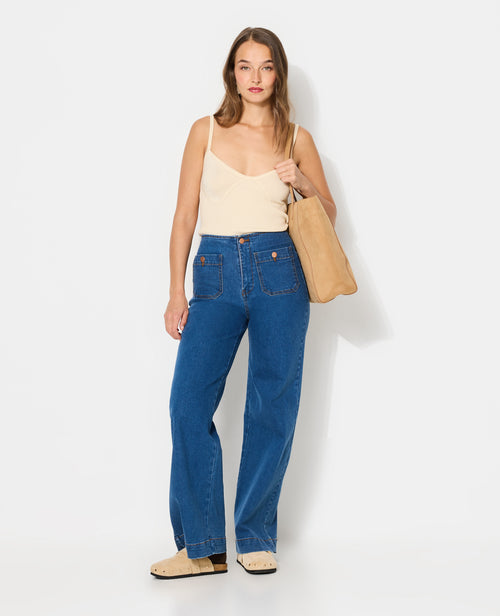 Top à bretelles avec jeu de mailles - PIMKIE - 2