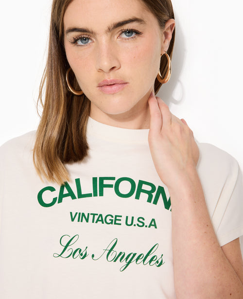 T-shirt court sans manches avec print devant - PIMKIE - 2