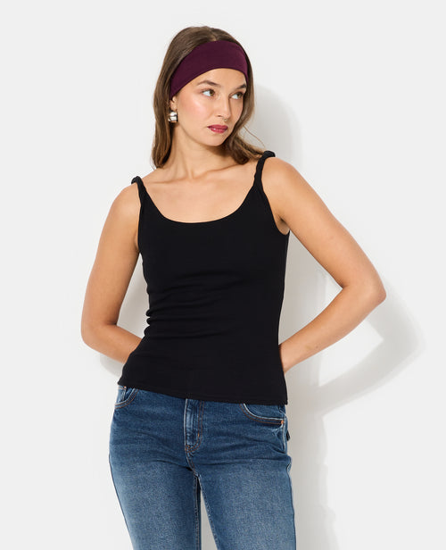 Débardeur avec bretelles twistées - PIMKIE - 1