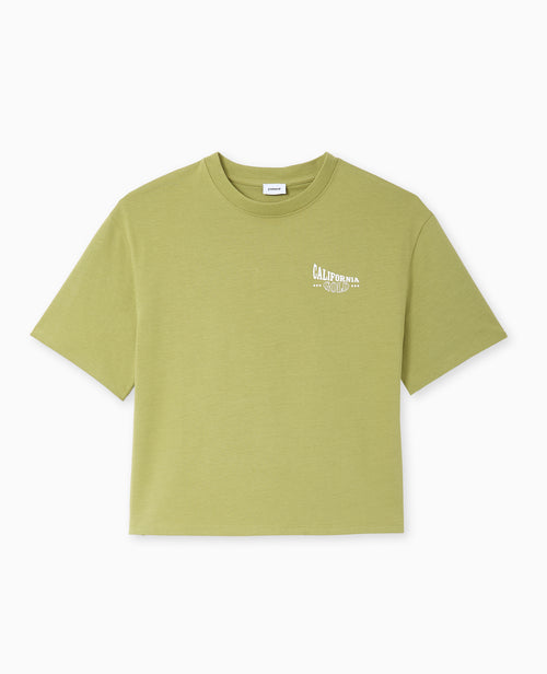 T-shirt court avec print devant et dos - PIMKIE - 4