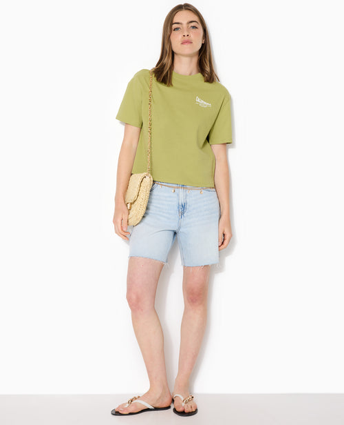 T-shirt court avec print devant et dos - PIMKIE - 5