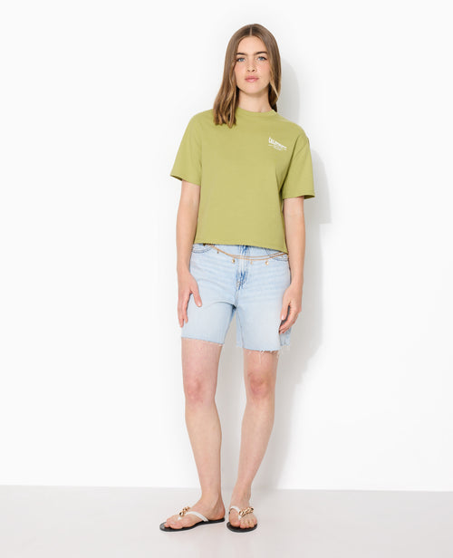 T-shirt court avec print devant et dos - PIMKIE - 7