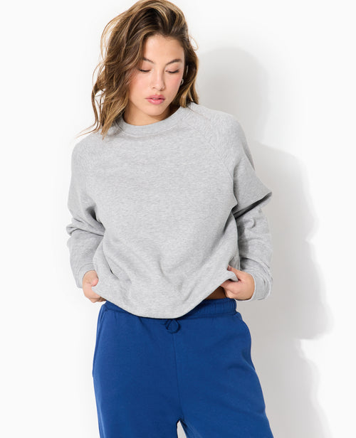 Sweat col rond avec étiquette cousue - PIMKIE - 5