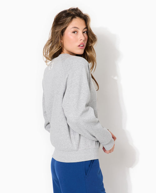 Sweat col rond avec étiquette cousue - PIMKIE - 7