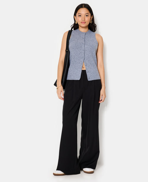 Gilet sans manches avec boutons recouverts - PIMKIE - 3