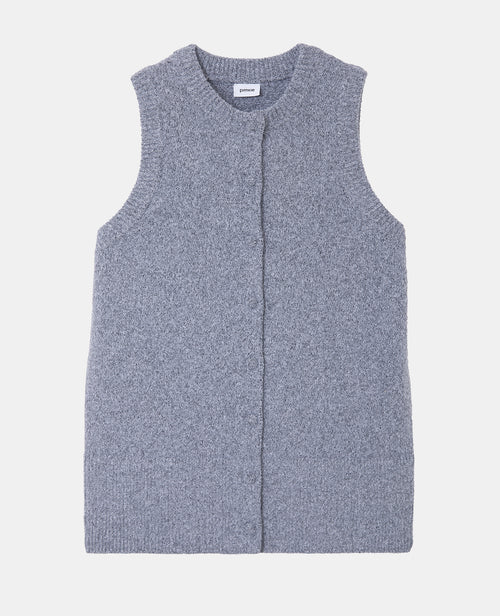 Gilet sans manches avec boutons recouverts - PIMKIE - 4