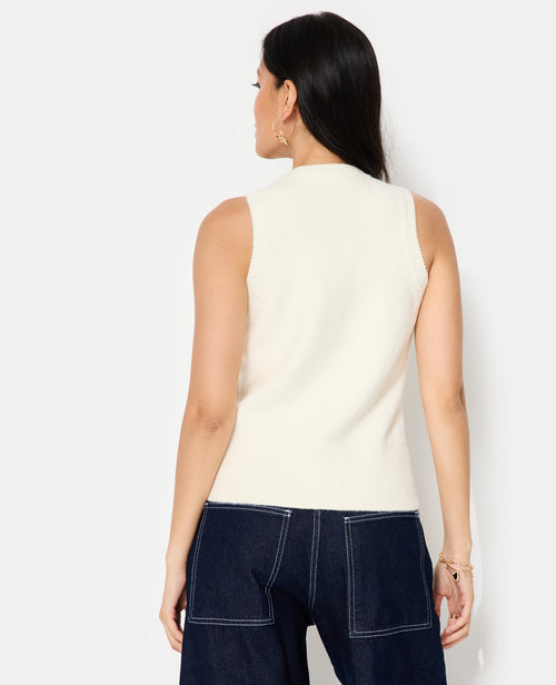 Gilet sans manches avec boutons recouverts - PIMKIE - 6