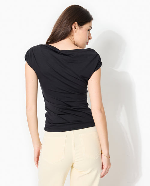 Top sans manches avec effet drapé et détail bijou - PIMKIE - 6