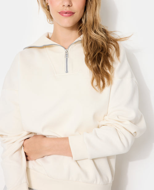 Sweat oversize col camionneur - PIMKIE - 2