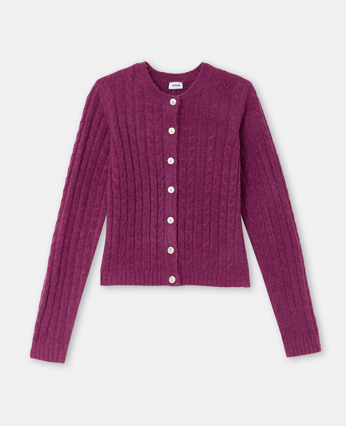 Gilet en maille torsadée - PIMKIE - 4