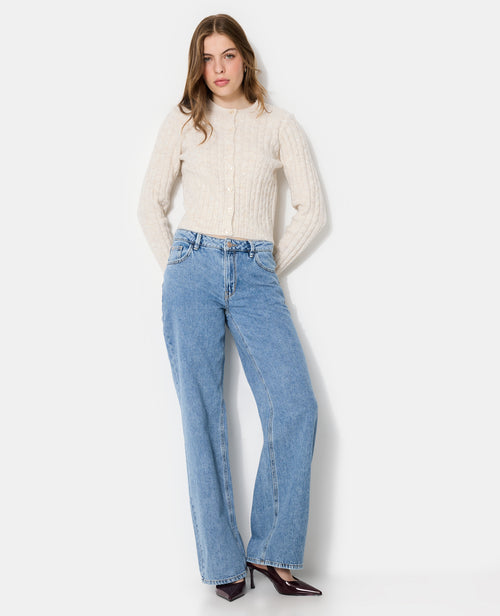 Gilet en maille torsadée - PIMKIE - 3