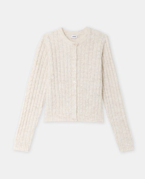 Gilet en maille torsadée - PIMKIE - 4