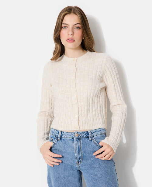 Gilet en maille torsadée - PIMKIE - 5