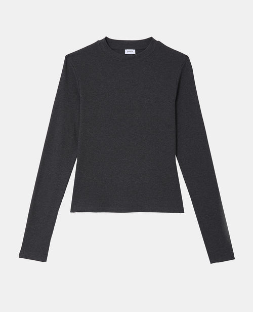 T-shirt manches longues en maille côtelée - PIMKIE - 4