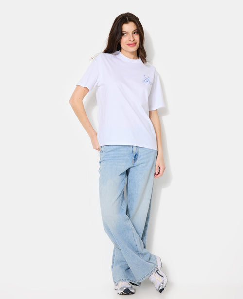 T-shirt oversize avec print poitrine et dos - PIMKIE - 3