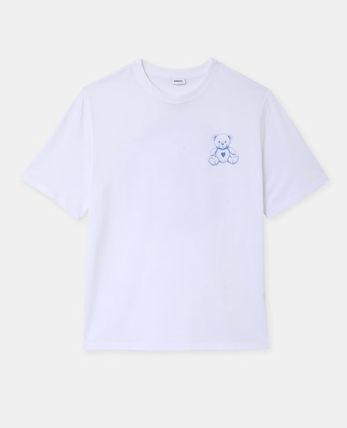 T-shirt oversize avec print poitrine et dos - PIMKIE - 4