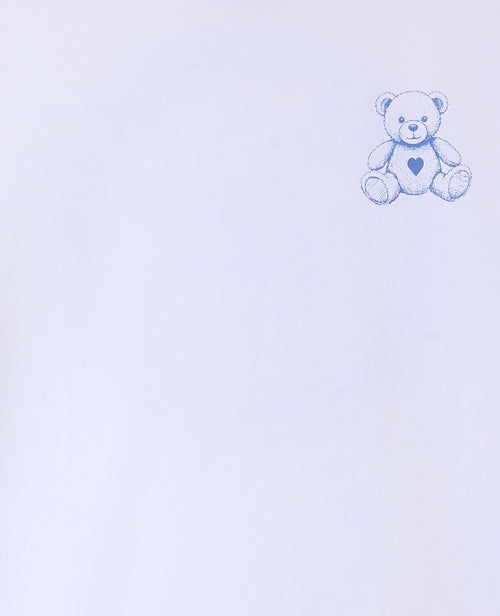 T-shirt oversize avec print poitrine et dos - PIMKIE - 8