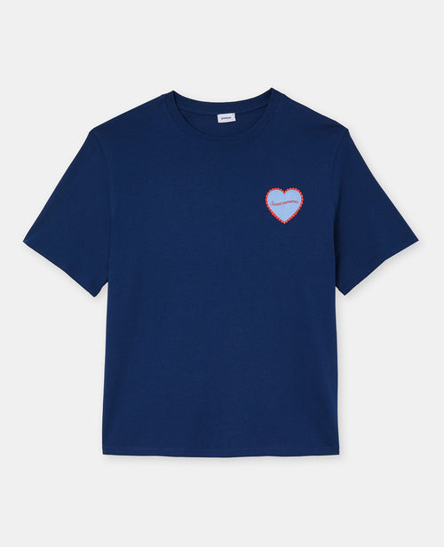 T-shirt avec print poitrine et dos - PIMKIE - 4