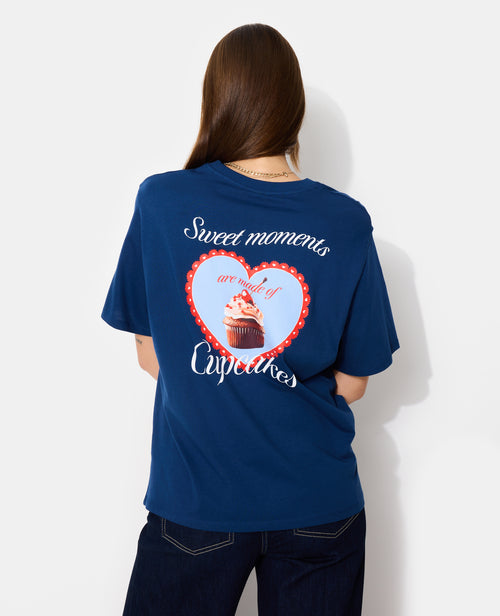 T-shirt avec print poitrine et dos - PIMKIE - 6