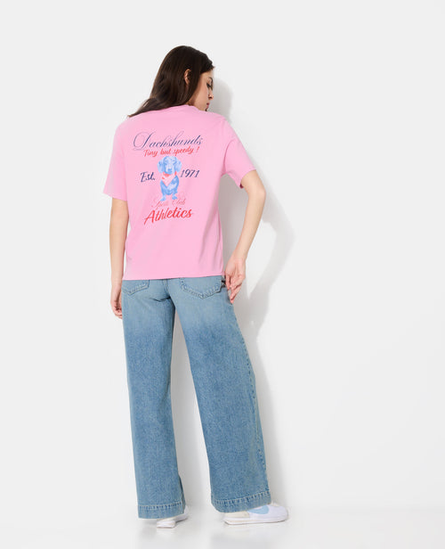 T-shirt oversize avec print devant et dos - PIMKIE - 3