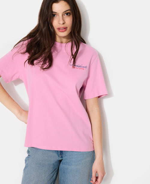 T-shirt oversize avec print devant et dos - PIMKIE - 7