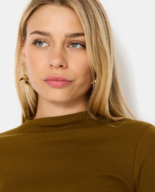 T-shirt manches longues col montant - PIMKIE - 2