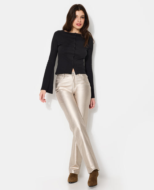 Top boutonné avec manches flare - PIMKIE - 3