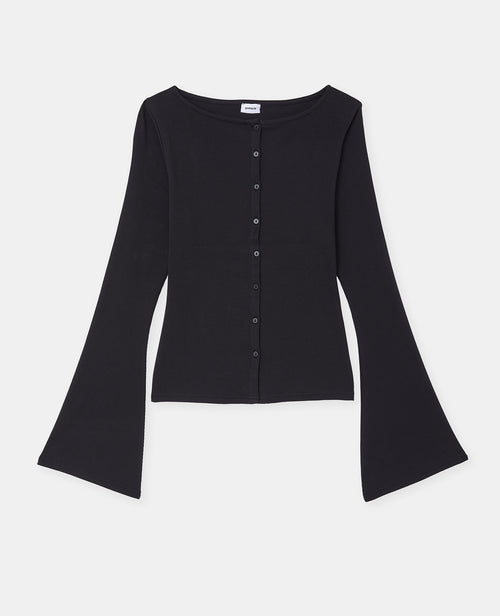 Top boutonné avec manches flare - PIMKIE - 4