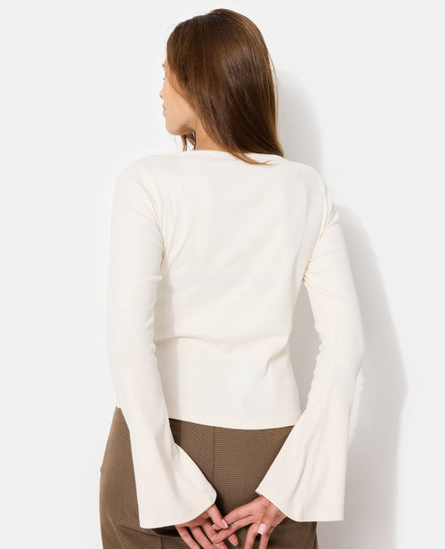 Top boutonné avec manches flare - PIMKIE - 6