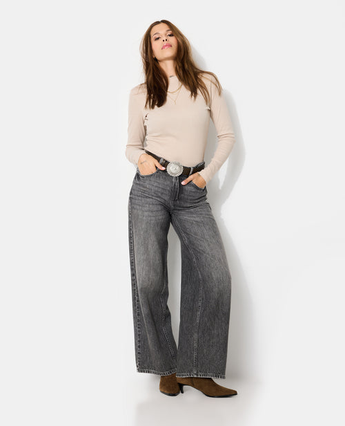 T-shirt manches longues en maille côtelée - PIMKIE - 3