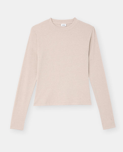 T-shirt manches longues en maille côtelée - PIMKIE - 4