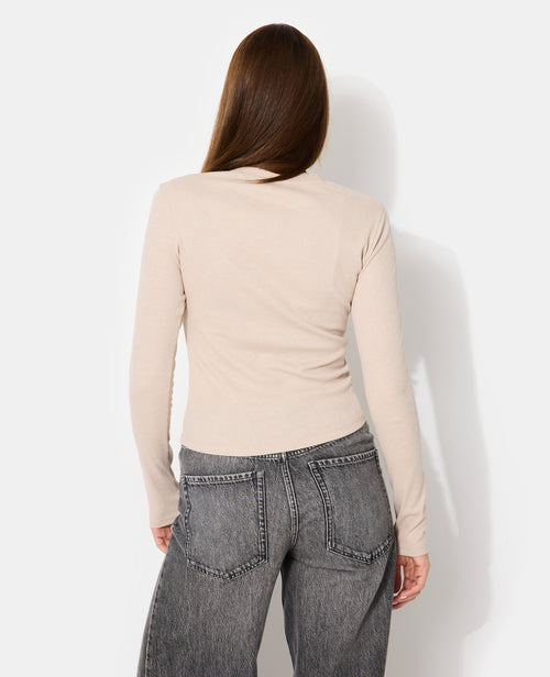 T-shirt manches longues en maille côtelée - PIMKIE - 6