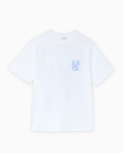 T-shirt oversize print poitrine et dos - PIMKIE - 4