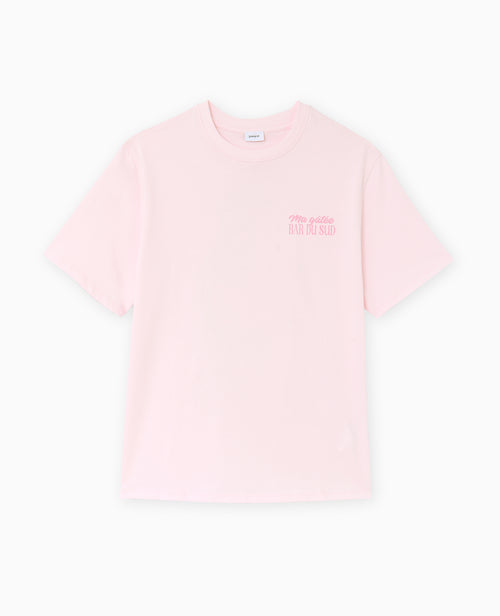 T-shirt oversize print poitrine et dos - PIMKIE - 4